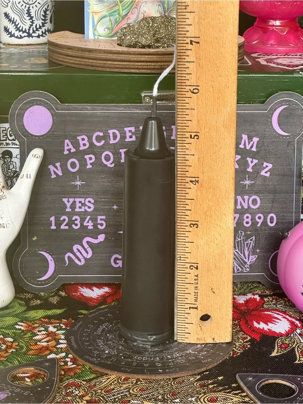 Black Jumbo Spell Candle
